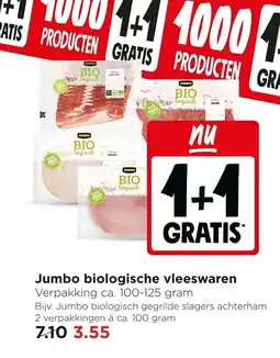 Jumbo Jumbo biologische vleeswaren aanbieding
