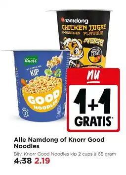 Jumbo Alle Namdong of Knorr Good Noodles aanbieding