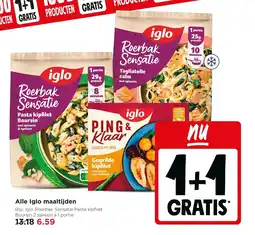 Jumbo Alle Iglo maaltijden aanbieding