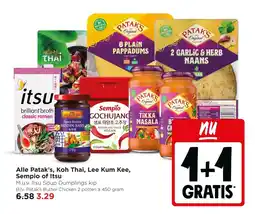 Jumbo Alle Patak's, Koh Thai, Lee Kum Kee, Sempio of Itsu aanbieding