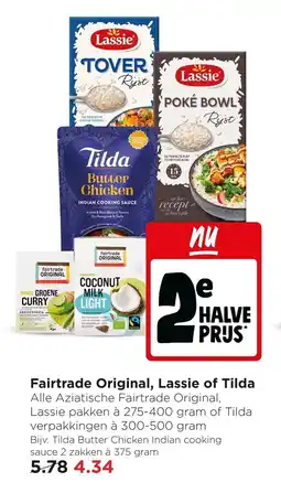 Jumbo Fairtrade Original, Lassie of Tilda aanbieding