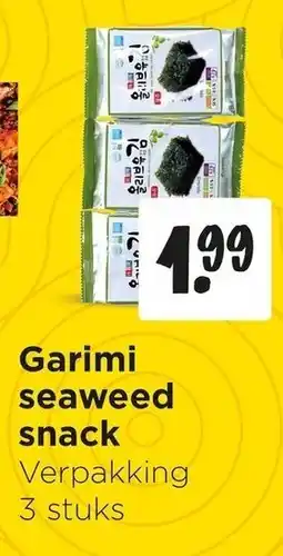 Jumbo Garimi seaweed snack aanbieding