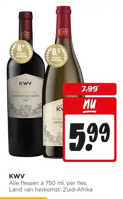 Jumbo Alle flessen à 750 ml, per fles Land van herkomst: Zuid-Afrika aanbieding