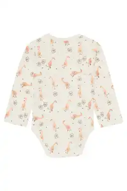Wehkamp 4PRESIDENT Baby romper Zelia White aanbieding
