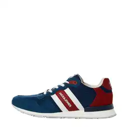 Wehkamp JACK & JONES JFWSTELLAR sneakers blauw/rood aanbieding