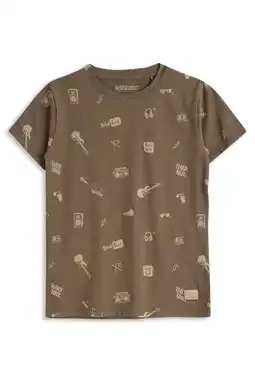 Wehkamp 4PRESIDENT T-Shirt Boris Stone gray aanbieding