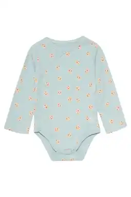 Wehkamp 4PRESIDENT Baby romper Zian Light Blue aanbieding