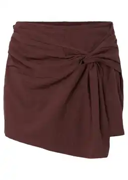 Wehkamp PIECES skort donkerrood aanbieding