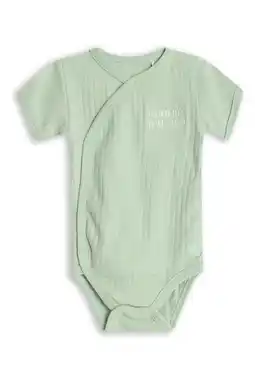 Wehkamp 4PRESIDENT Baby romper Max Silt green aanbieding
