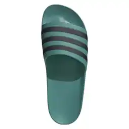 Wehkamp adidas Sportswear Adilette Aqua badslippers donkergroen aanbieding