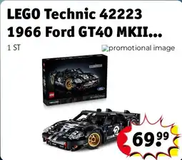 Kruidvat LEGO Technic 42223 1966 Ford GT40 MKII Racewagen aanbieding