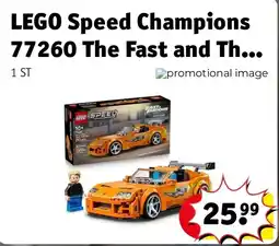 Kruidvat LEGO Speed Champions 77260 The Fast and The Furious Toyota Supra MK4 aanbieding