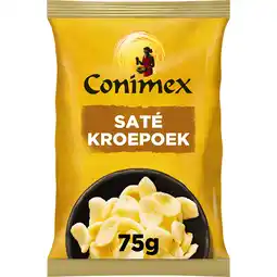 Jumbo Conimex Kroepoek Saté 75 g aanbieding