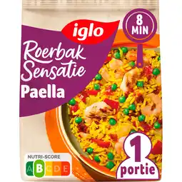Jumbo Iglo Roerbak Sensatie Paella 450 g aanbieding
