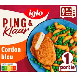 Jumbo Iglo Ping & Klaar Cordon Bleu 400 g aanbieding