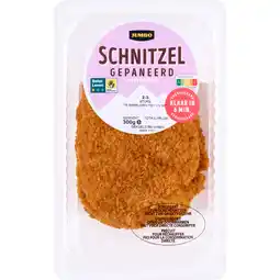 Jumbo Jumbo Schnitzel Gepaneerd Varkensvlees 300 g aanbieding