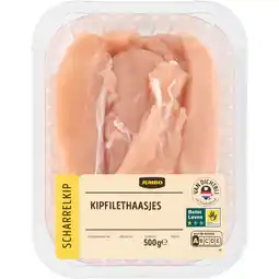 Jumbo Jumbo Scharrelkip Kipfilethaasjes 500 g aanbieding