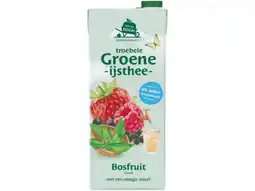 Hoogvliet Van de Boom Groene ijsthee bosfruit aanbieding