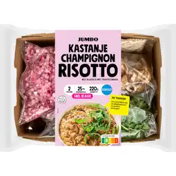 Jumbo Jumbo Kastanje Champignon Risotto Verspakket 2 Personen aanbieding