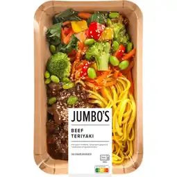 Jumbo Jumbo's Verse Maaltijd Beef Teriyaki 450 g aanbieding