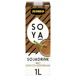 Jumbo Jumbo Sojadrink met Chocoladesmaak 1 L aanbieding