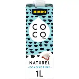 Jumbo Jumbo Kokosdrink Naturel 1 L aanbieding