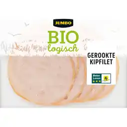 Jumbo Jumbo Biologisch Gerookte Kipfilet ca. 100 g aanbieding