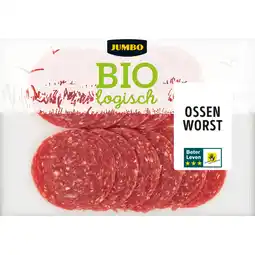 Jumbo Jumbo Biologisch Ossenworst ca. 105 g aanbieding