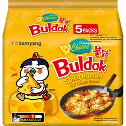 Jumbo Samyang Roergebakken Ramen met Hete Kip en Kaassmaak 700g aanbieding