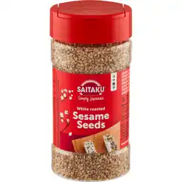 Jumbo Saitaku Sesame Seeds White Roasted 95 g aanbieding