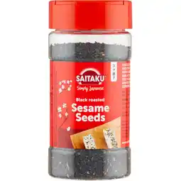 Jumbo Saitaku Sesame Seeds Black Roasted 95 g aanbieding