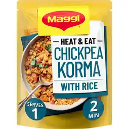 Jumbo MAGGI Kant-en-klaar maaltijd Heat & Eat Korma Curry 280 g aanbieding