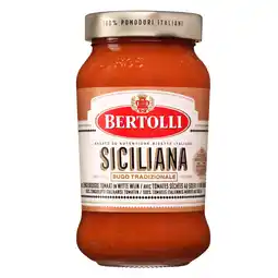 Jumbo Bertolli Pastasaus Siciliana met Zongedroogde Tomaat 400g aanbieding