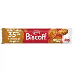Jumbo Lotus Biscoff Speculoos Gevuld Speculooscreme 154g aanbieding