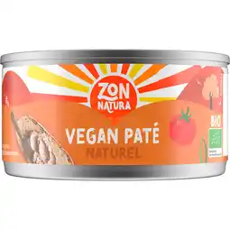 Jumbo Zonnatura Biologische Vega Pate Naturel 125 g aanbieding