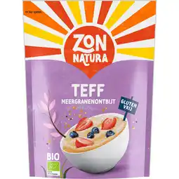 Jumbo Zonnatura Teff Meergranenontbijt 250 g aanbieding