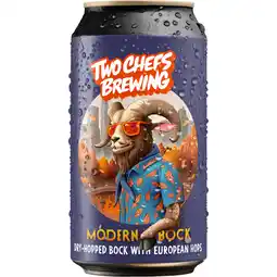 Jumbo Two Chefs Brewing Modern Bock Blik 330ML aanbieding