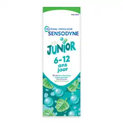 Jumbo Sensodyne Proglasur Junior Milde Muntsmaak Tandpasta 6-12 Jaar 50 ML aanbieding