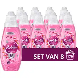 Jumbo Robijn Advanced Quickwash Vloeibaar Wasmiddel Sunset Bloom 8 x 22 wasbeurten aanbieding