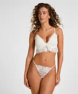 Hunkemoller Hunkemöller String Ingrid Wit aanbieding