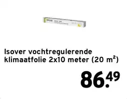 GAMMA Isover vario km aanbieding