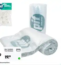 GAMMA PIF DAK35 Isolatie 10.5 cm aanbieding