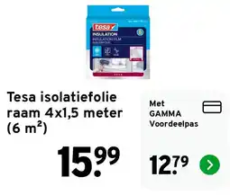 GAMMA Tesa isolatiefolie aanbieding