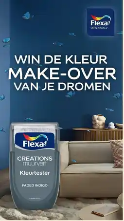 GAMMA Flexa Creations muurverf Kleurtester aanbieding