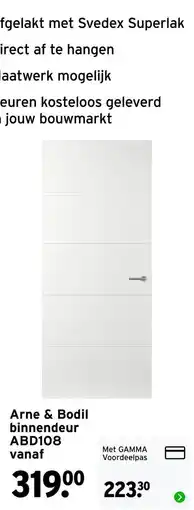 GAMMA Arne & Bodil binnendeur ABD108 aanbieding