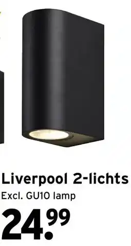 GAMMA Liverpool 2-lichts aanbieding