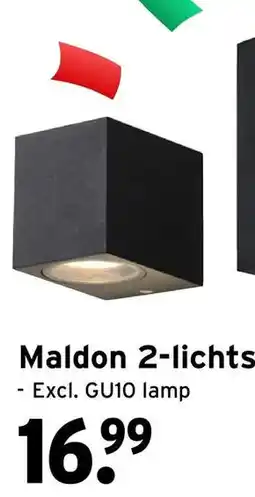 GAMMA Maldon 2-lichts aanbieding