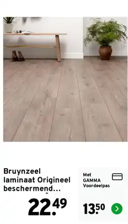 GAMMA Bruynzeel laminaat Origineel aanbieding