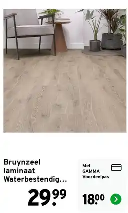 GAMMA Bruynzeel laminaat aanbieding