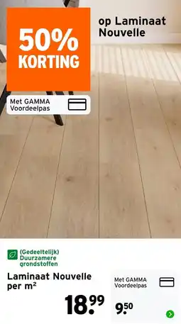 GAMMA Laminaat Nouvelle aanbieding